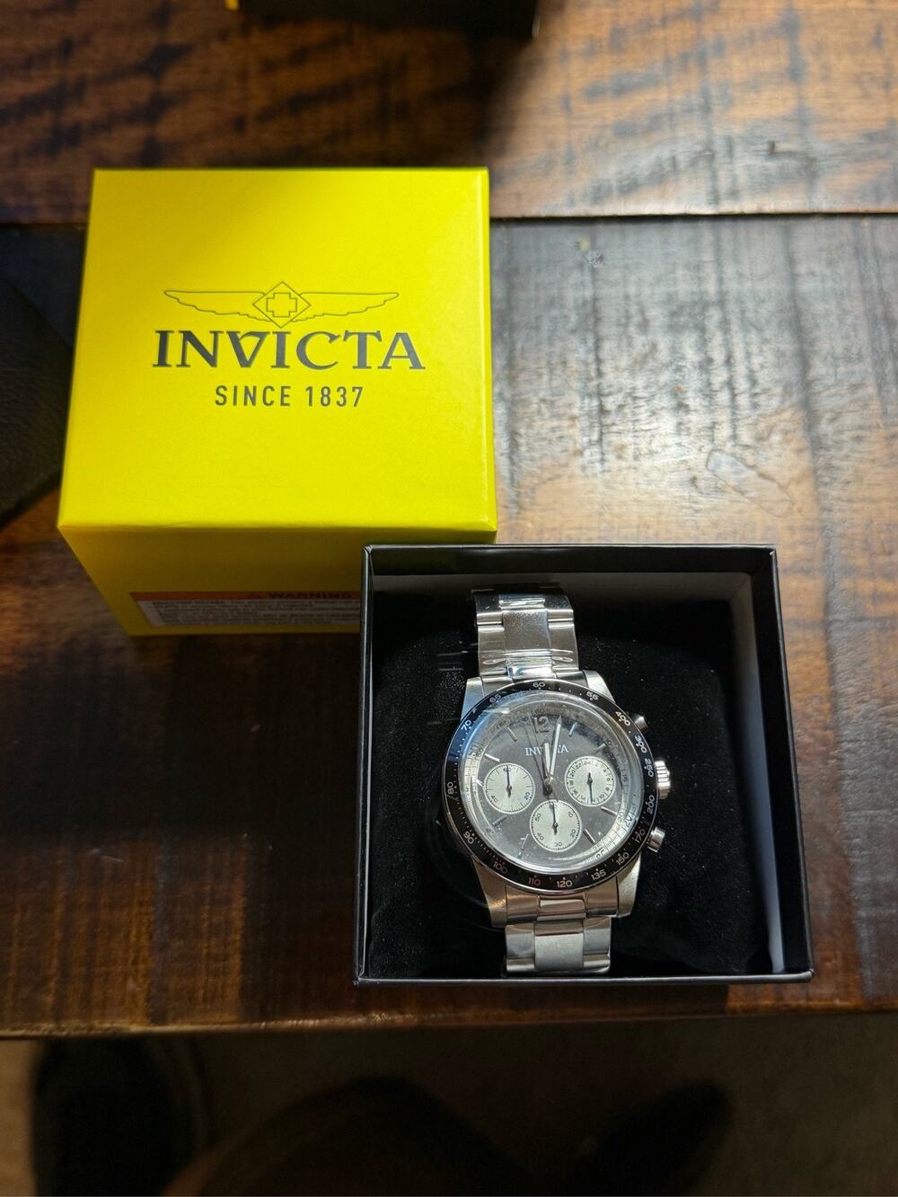 Invicta Speedway Men's Chronograph Quartz Watch Stainless Steel Bracelet